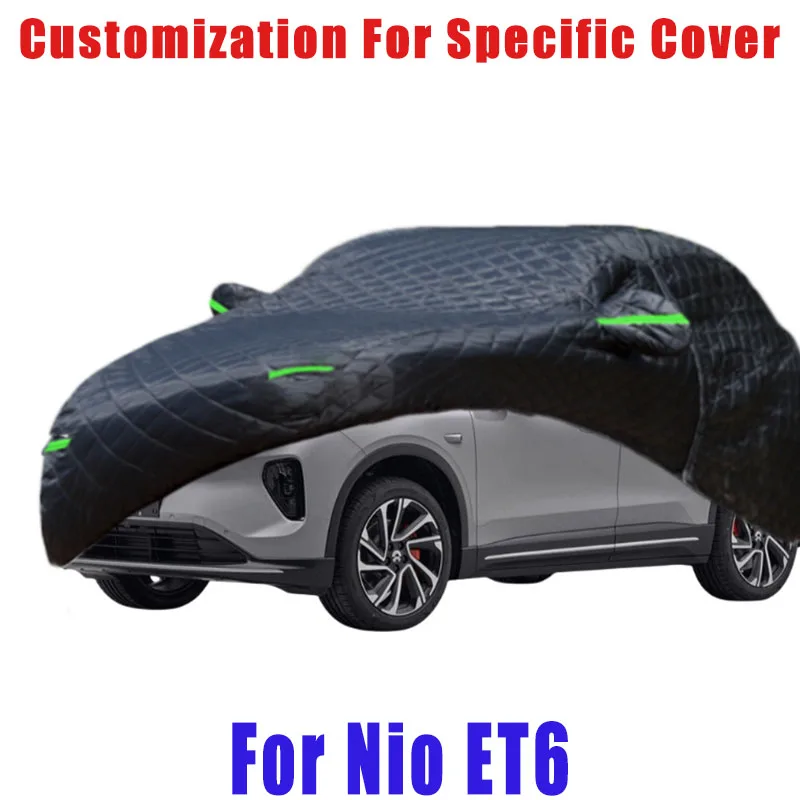 

For Nio ET6 Hail prevention cover auto rain protection, scratch protection, paint peeling protection, car Snow prevention