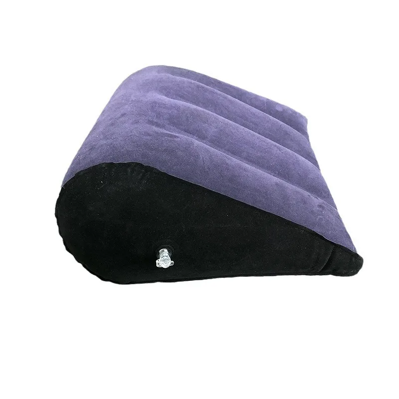 Aufblasbares Keilkissen Für Beine - Tragbar Als Lendenstütze & Lesekissen