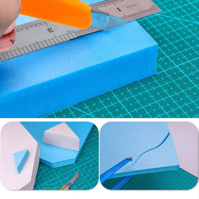 Extruded Polystyrene Plate Styrofoam Panel Craft Foam Board Landscape Base Foam Block for Model Building Construction Material 3