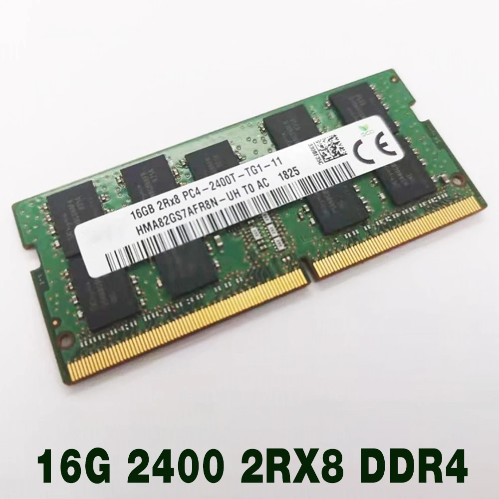 

1 pcs For SK Hynix 16GB HMA82GS7AFR8N-UH Notebook Memory 16G 2400 ECC 2RX8 DDR4