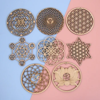 Flower of Life Wood Decor 1