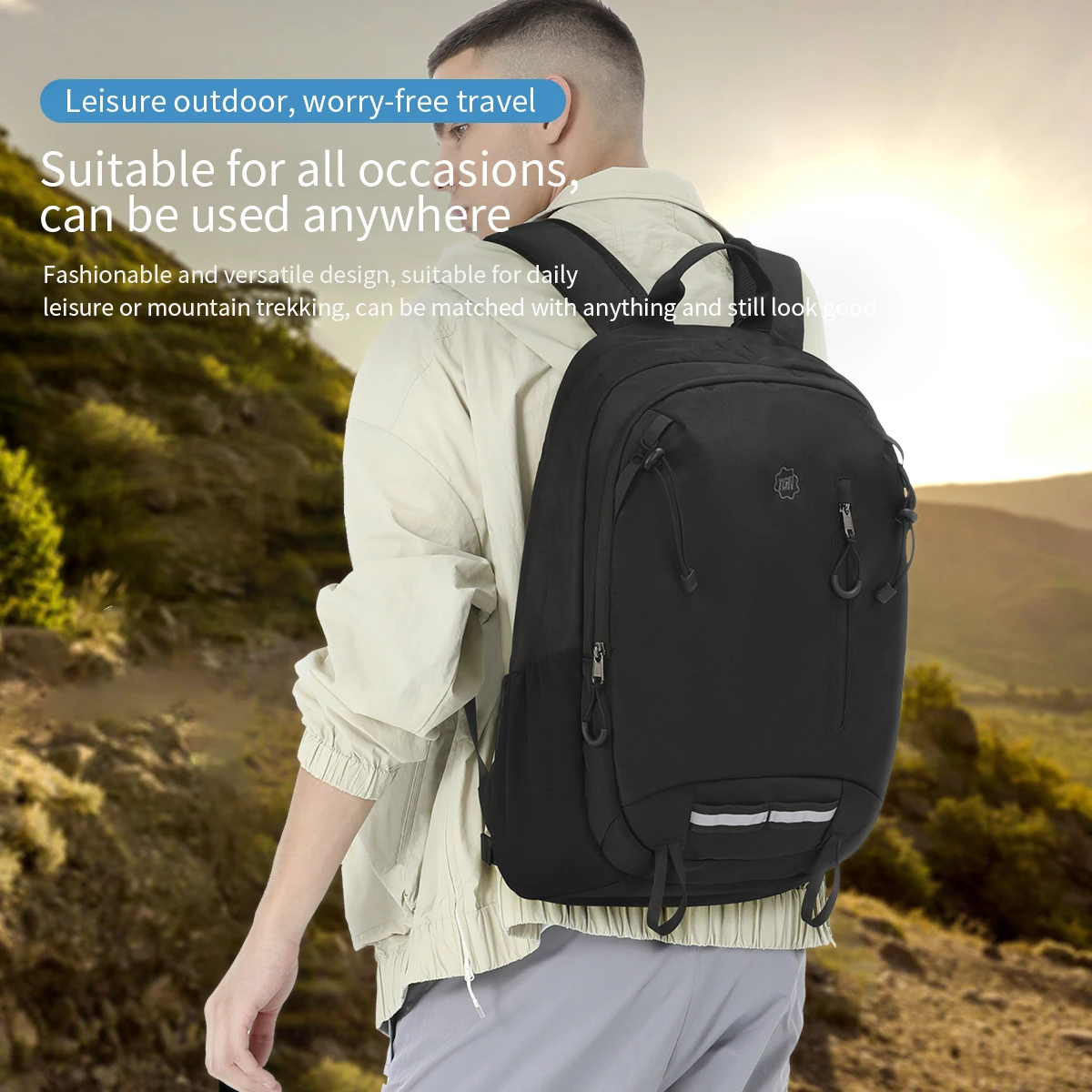 Lifetime Warranty Sport Backpack For Men 15.6inch Laptop Backpack Casual Backpack Men Travel Bag Outdoor Backpack Waterproof Bag 2