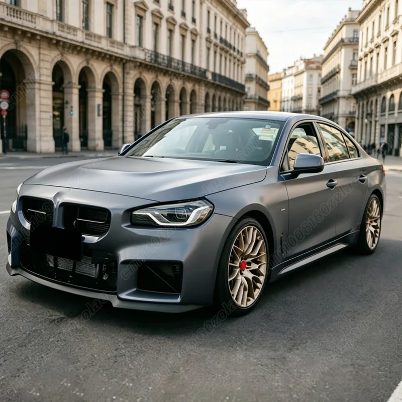 BMW 2 시리즈 M2 G87 2023 2024 2025 2026 차량용 MP 스타일 프론트 범퍼 립 스포츠 레이싱 프론트 턱 스포일러 바디 개조 키트