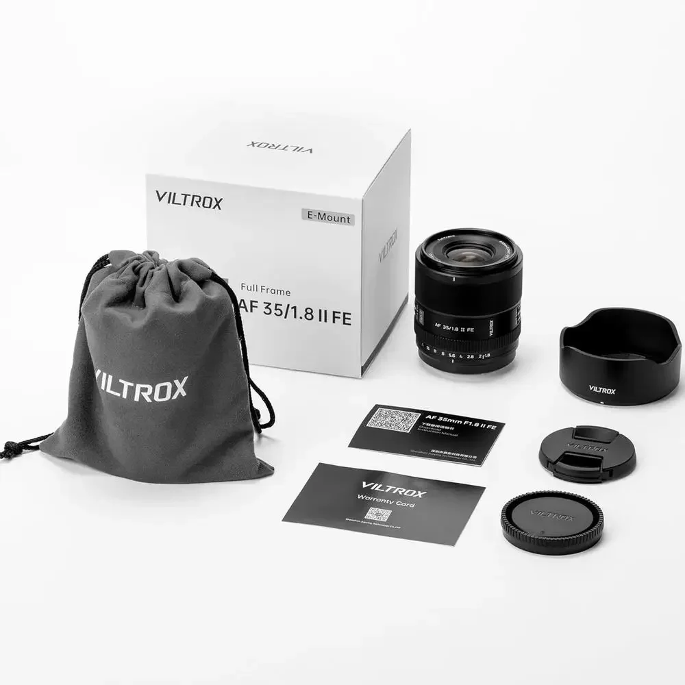 빌트록스 35mm F1.8 II EVO AF 풀프레임 프라임 인물 렌즈 ( E/니콘 Z 마운트 호환) A7IV A7C II A7RV A7CR ZV-E1 FX30 Z6 III Zf