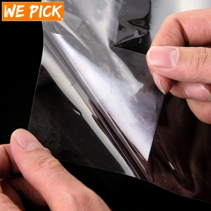 Protector de pared transparente cocina, pegatina a de agua y aceite, transparente y brillante, extraíble, salpicaduras de | - AliExpress