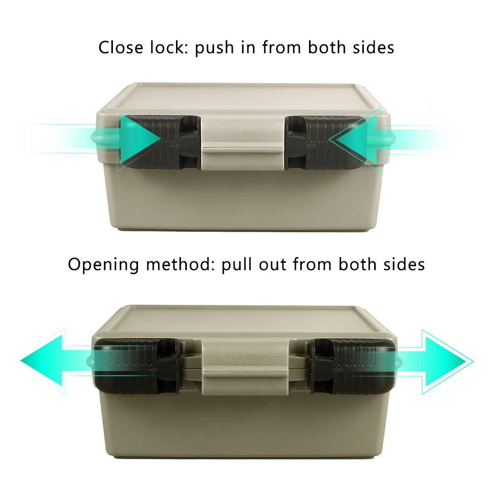 Ammo Storage Box Ammunition Container Bullet Box 9mm .223/5.56mm 7.62x39mm Outdoor Hunting Shooting 50/99 Rounds Cartridge Box ammo storage box ammunition bag