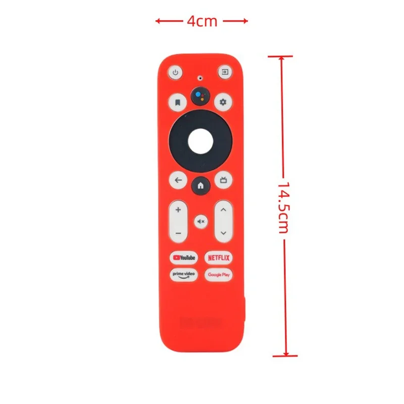 Onn Android TV 2K FHD Streaming Remote Control Covers Anti-Slip Remote Holder Protective Silicone Case Lanyarh