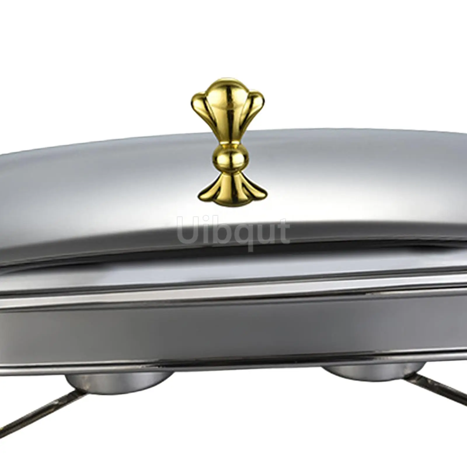 Chafing Dish Buffet Set Serving Dish 2.4L Stainless Steel Buffet Warmer Hot Pot Detachable with Lid Handle for Events Kitchen Chafing Dish Buffet Set Serving Dish 2.4L Stainless Steel Buffet Warmer Hot Pot Detachable with Lid Handle for Events Kitchen