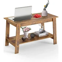 Coffee Table, Rustic Coffee Tables for Living Room, Outdoors, Home Office, Bedroom 1
