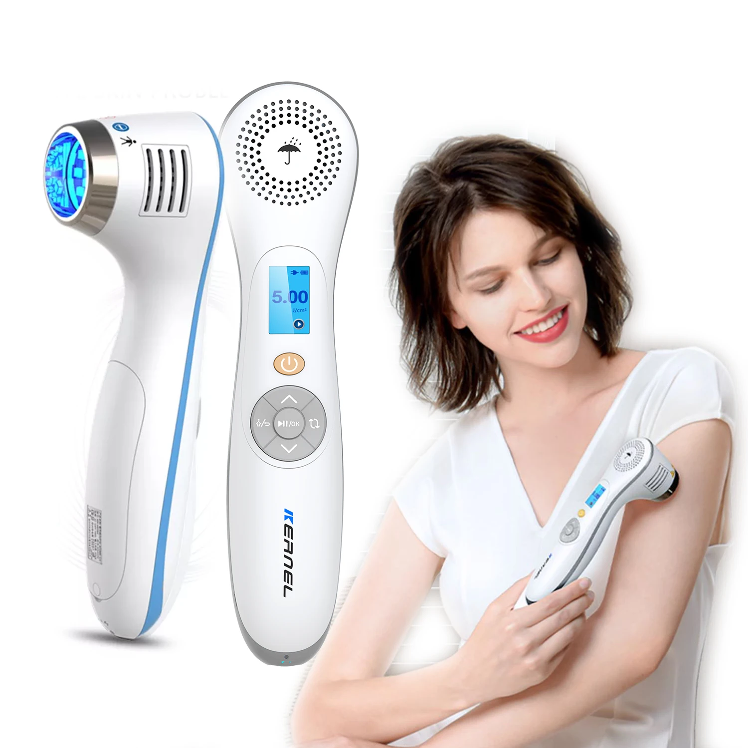 

Handheld 308nm LED UVB Phototherapy Kernel KN-4003B3 Home Phototherapy UV Therapy Light Psoriasis Vitiligo Treatment