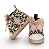 0-18M Newborn Baby Shoes Female Baby Cute Leopard Pattern Sports Shoes Sandals Soft Sole Comfortable Walking Shoes 4