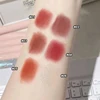 Lip Gloss Set Kit,5pcs Lip Mud Lip Balm with Necklace for Valentine's Day Birthday Holiday Gift Matte Liquid Lipsticks Cosmetics 2