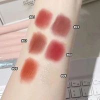 Lip Gloss Set Kit,5pcs Lip Mud Lip Balm with Necklace for Valentine's Day Birthday Holiday Gift Matte Liquid Lipsticks Cosmetics 2
