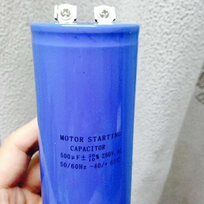 

500uF 250V AC Appliance Motor Start Run Capacitor CD60 Air Compressor Heavy Duty Electric Motor Starting mfd