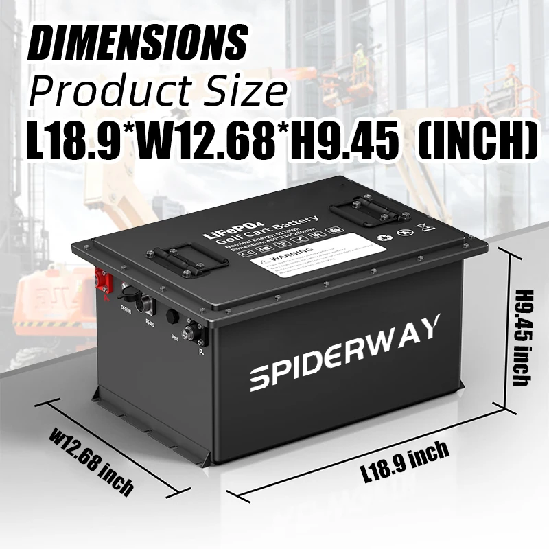 24V(25.6V) 105Ah Lithium Iron Phosphate Battery for Elevator