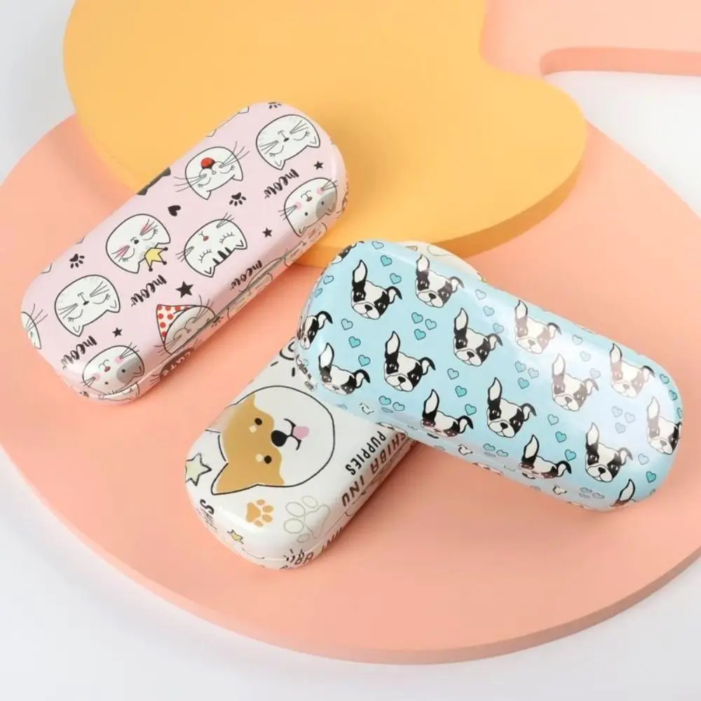 

Myopia Glasses Box For Girls Glasses Storage Box Sunglasses Box Cartoon Glasses Case Eye Glasses Holder Eyewear Protector Case
