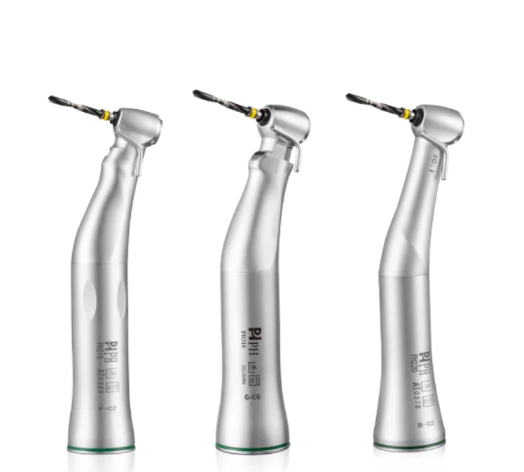 

Self-luminous LED lamp 20:1 straight curved handpiece de ntal curved hand turn