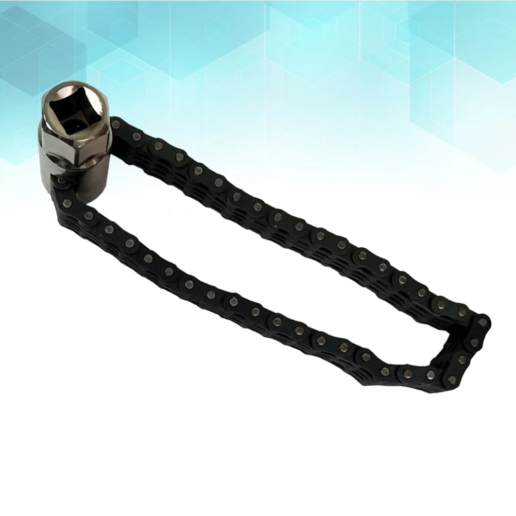 

44 Sections Oil Filter Chain Style Wrench Steel Grid Double Element Removal Tool