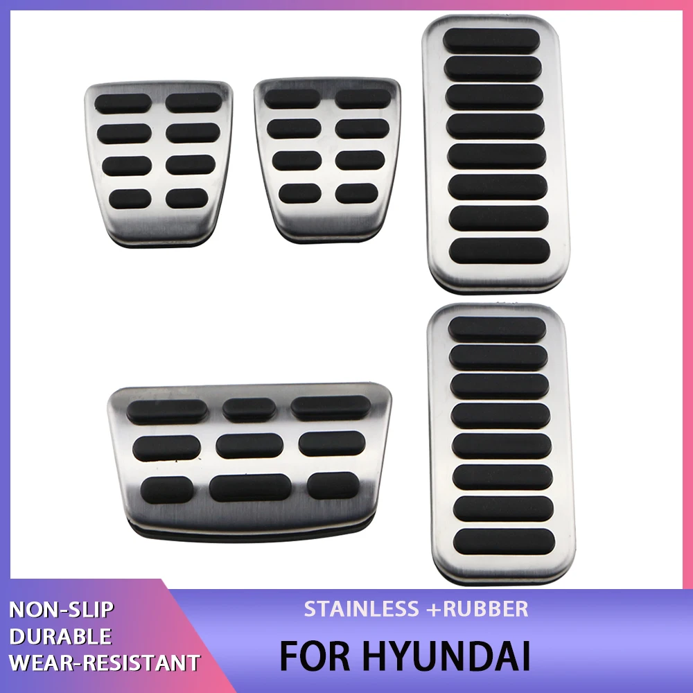 Stainless-Steel-Car-Gas-Brake-Clutch-Pedal-for-Hyundai-Elantra-Accent ...