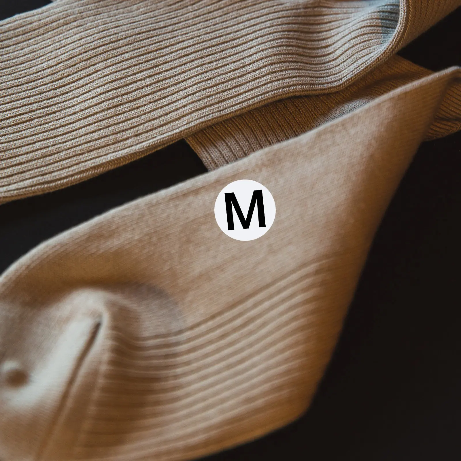 7롤 의류 사이즈 스티커 라벨, 투명 인쇄, 쉽게 떼어낼 수 있는 접착식 사이즈 라벨, 의류 매장, 티셔츠,  의류 분류용