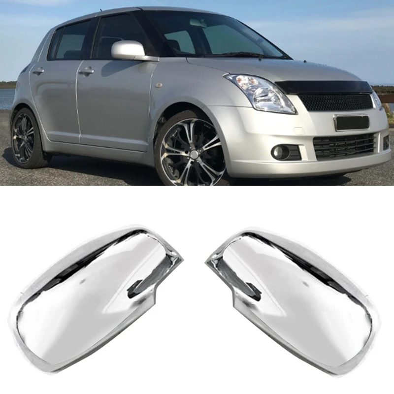 

Car Rear View Mirror Case Cover For Suzuki Swift 2005- 2007 Side Wing Rear View Mirror Cover Cap Car Replacement Accessories