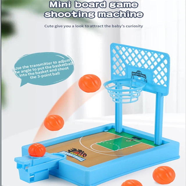 Mini Jeu De Basket-ball De Bureau, Mini Machine De Tir À Doigt, Jeux De  Sport Interactifs Sur Table De Fête