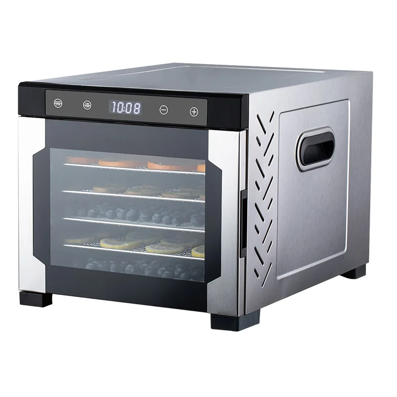 Vegetable DehydratorEasy Operating Electric 6 Trays Food Beef Meat Fruit Vegetable Dehydrated Dryer Dehydrator