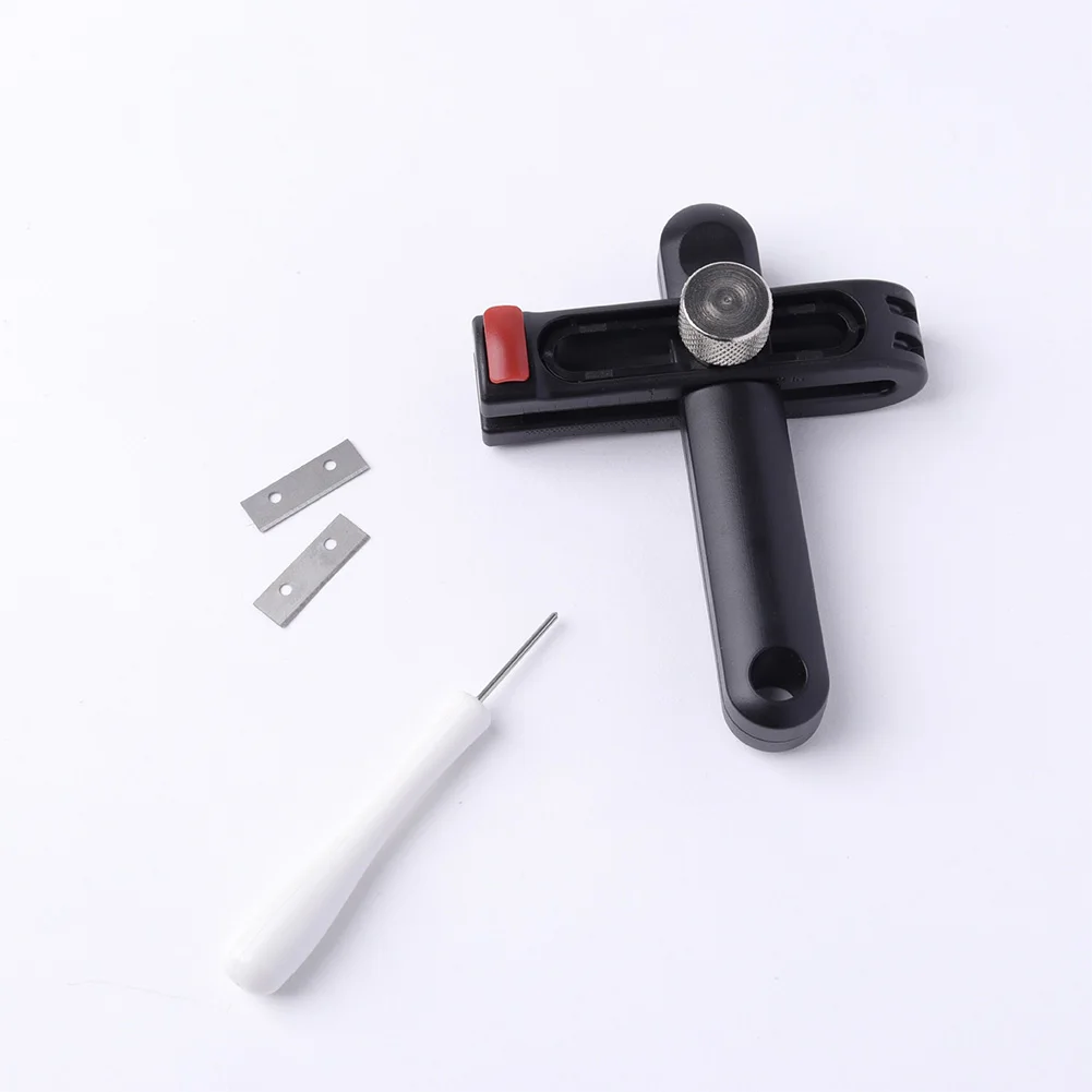 Adjustable Leather Cutter with Clear Scale Leather Strap String Belt Cutter Hand Cutting Tool Practical Leathercraft Hand Tool