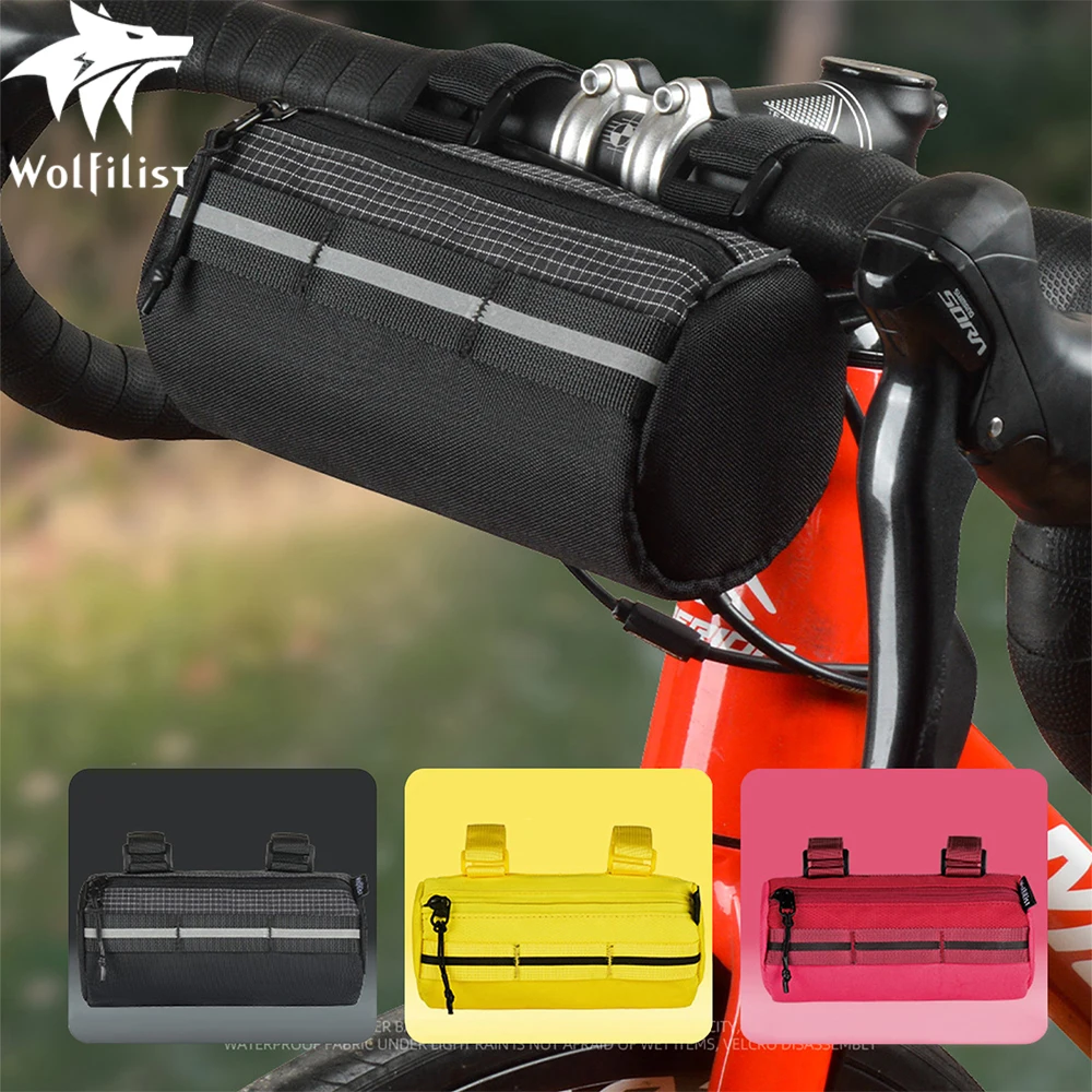 Cycling Handlebar Bag - Spacious 2L Front Bag for Bikes in Three Colors