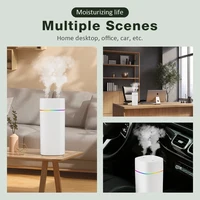 Humidificateur d'air diffuseur d'arôme à brume fraîche Portable 600ml humidificateur d'air électrique diffuseur USB Humidificador pour le bureau à domicile 2