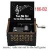 Take Me Out To The Ball Game Hand music box Kids Songs Super Simple Nursery Rhymes for kids boys girls toy gift 4