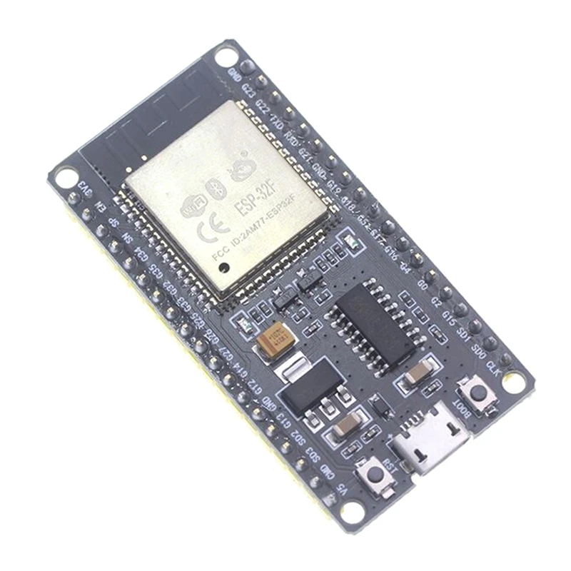 

Макетная плата ESP32F 1 шт., плата разработки с драйвером CH340, беспроводная, с Wi-Fi, Bluetooth, двухъядерный процессор, ESP-32F Module