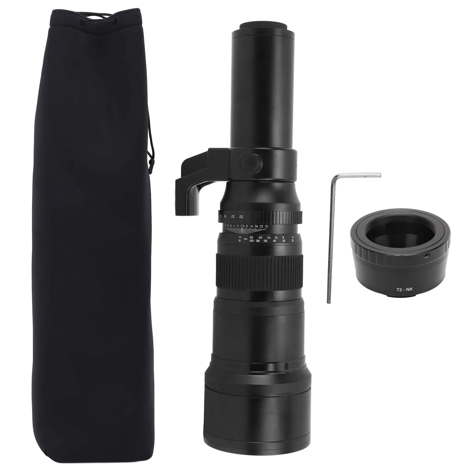 500mmF63TelephotoLensAccurate4Group4ElementsManualFocus