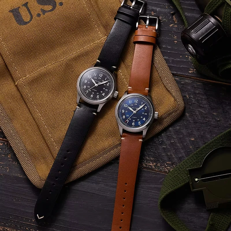 Baltany Military Field Men Mechanical Wristwatches S2049 Nh35 Automatic Sapphire 100m Waterproof Calendar Indicator Men's Watche, Alina Gadgets