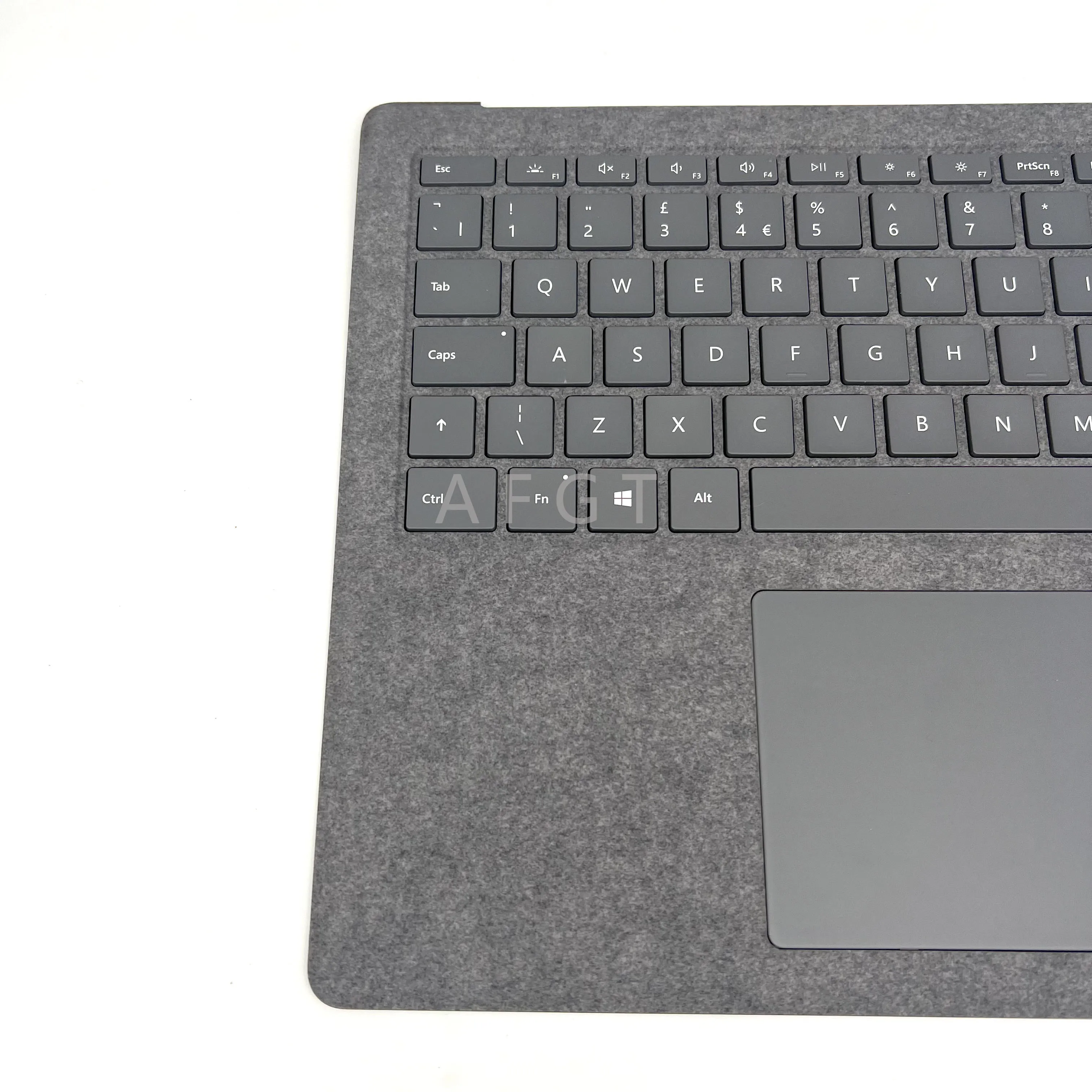 Original For Surface Laptop3 4 Metal Assy 1868 1867 1950 1951 13.5in Gary UK Keyboard Palmrest Cover With Backlight NEW