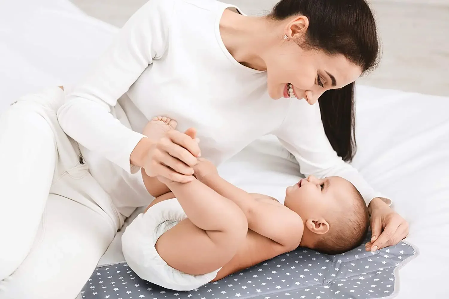 Multifunctional Diaper Changing Pad Portable Waterproof Baby Nappy Changer Travel Diaper Pads Sanitary Napkin Changing Pads
