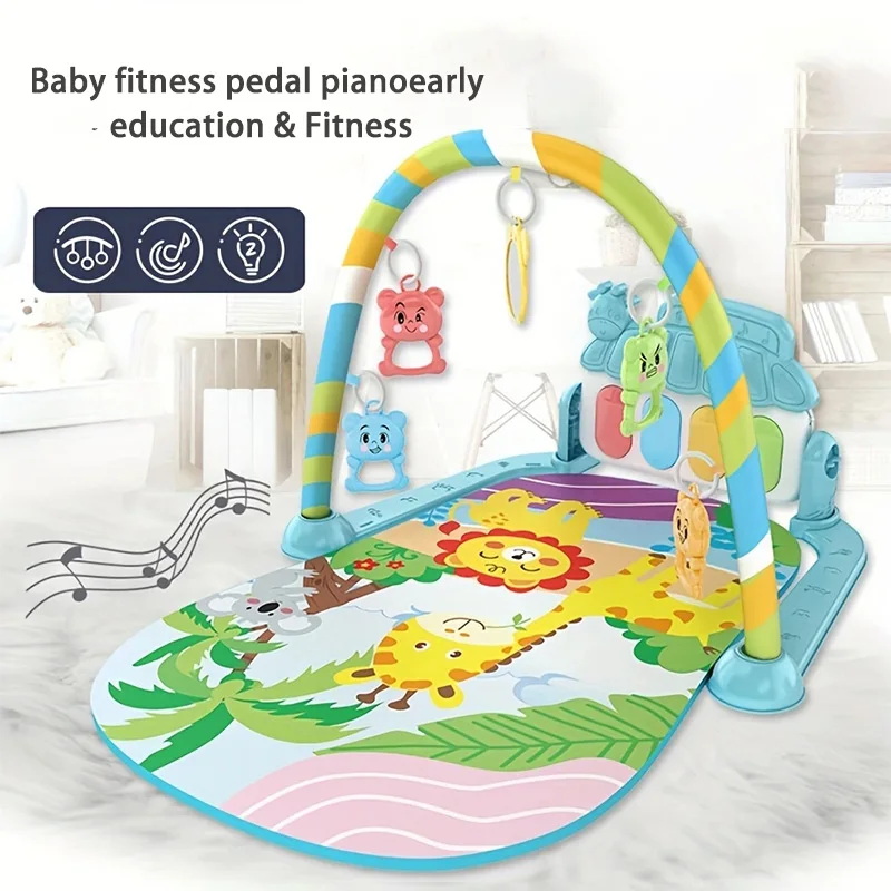 PETIT tapis PIANO se fixe facilement au berceau