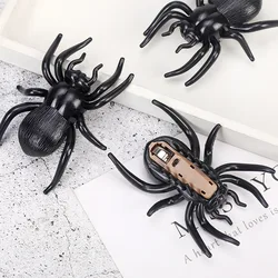 Creative Electric Vibration Crawl Realistic Fake Spider Model Halloween April Fool's Day Prank Toys Funny Tricks Joke Toys