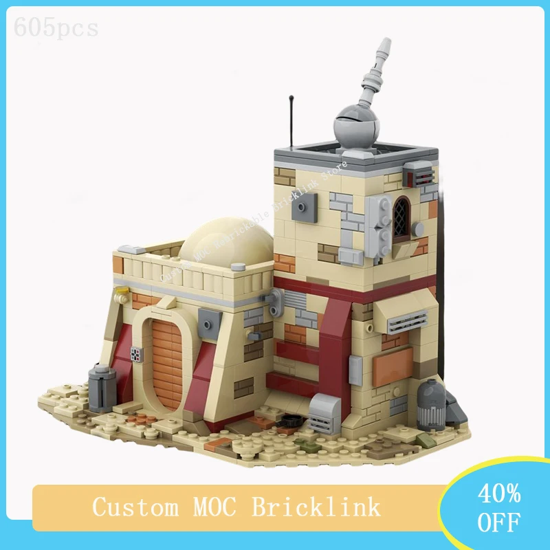 Movie Series Sw House On Tatoooine Moc Space War Street View Building Model Large Ucs Puzzle Building Block Toy Gift