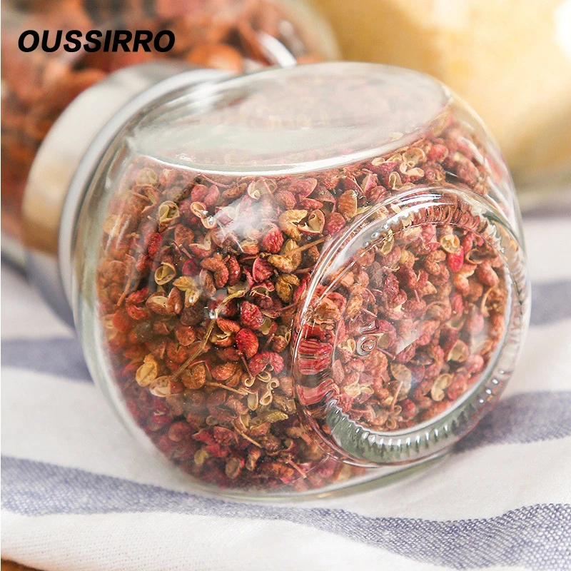 [Video]RSCHEF Glass sealed cans / food storage jar spice teas beans candy preservation bottle kitchen tools about 180ML
