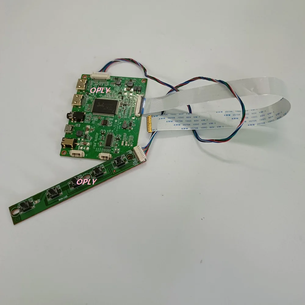 Placa Controladora Edp para G156han05.0 G156hat01.0 Lc116lf1l01 1920×1080 Micro Usb Mini Painel Lcd Led Compatível com Hdmi