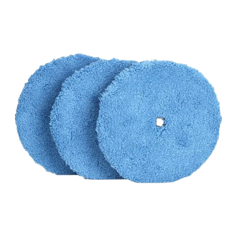 

Car Detailing Waxing Bonnets Polishing pads Mitts Automotive Tools Disc Cleaning Buffing Plush Microfiber Durable