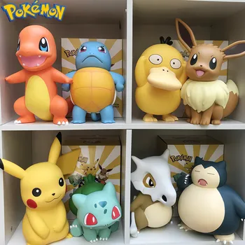 Pokemon statuette grandi 20cm Pikachu Evee Snorlax e altri 1