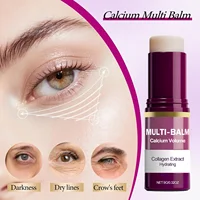 Stick multi-baume hydratant et raffermissant au calcium coréen - Soin anti-rides infusé au collagène, hydratant pré-maquillage 2