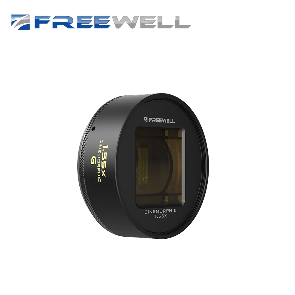 1.55x Blue/Gold Anamorphic Lens Compatible with Sherpa iPhone Cases - Advance Yo