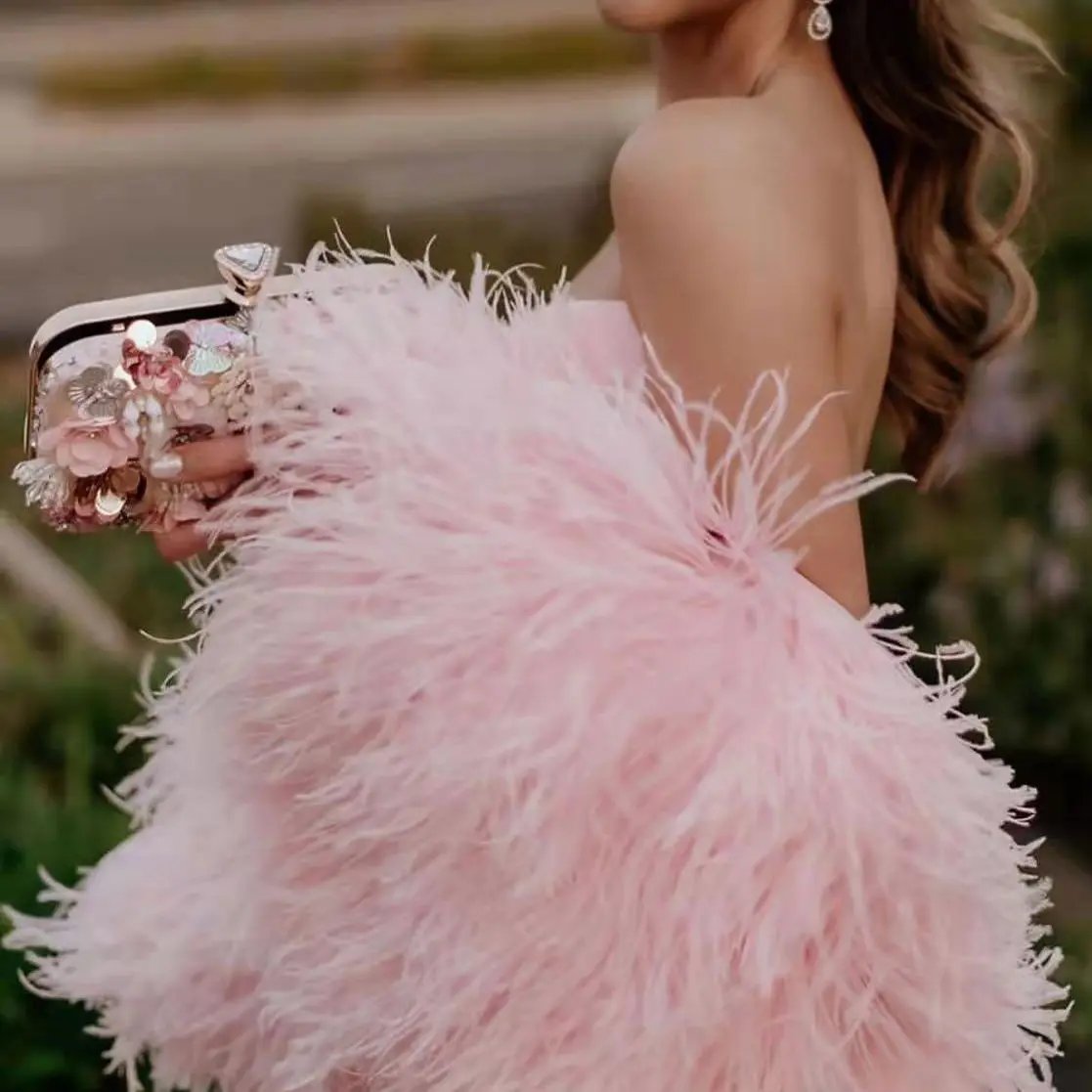 ウェディングドレス、縫製アクセサリー、ふわふわトリムスカーフ、装飾