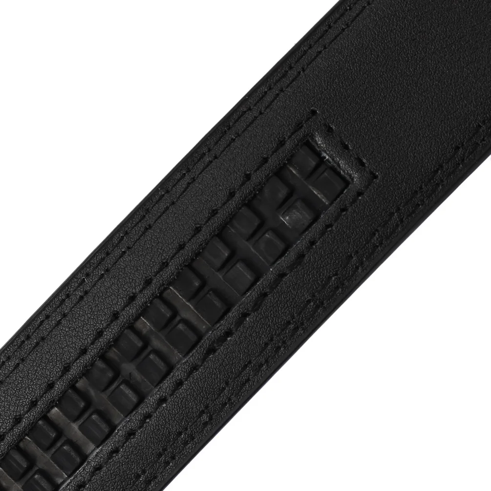 30mm 31mm Width No Buckle Ratchet Belt For Men Black Mens Leather Belts Without Buckles High Quality Strap
