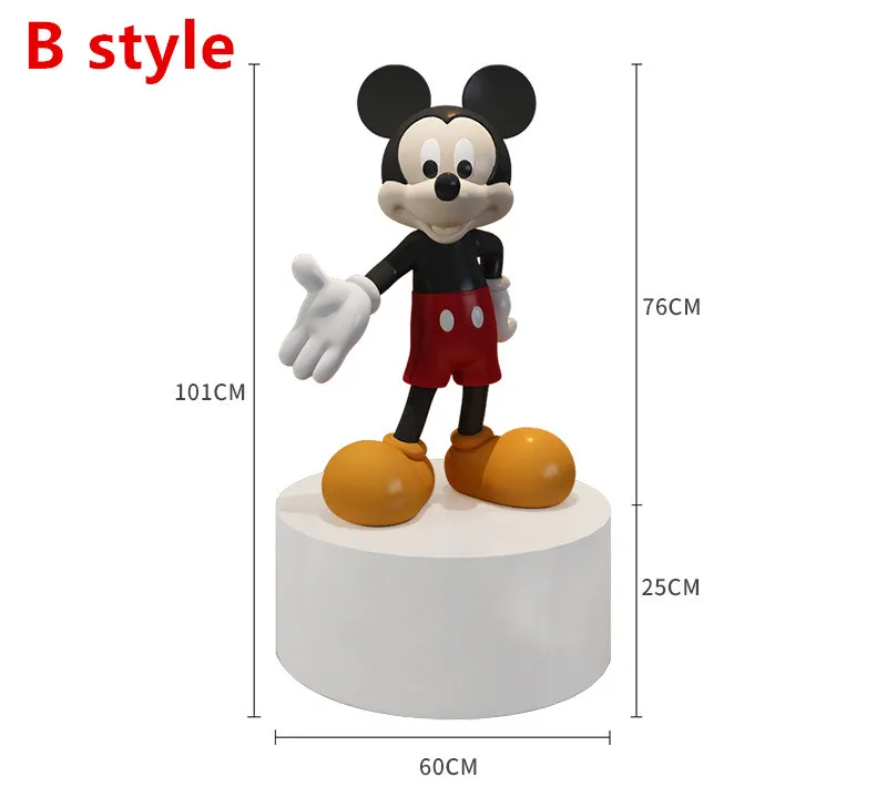 ديزني-حجم كبير الموقف ميكي ماوس عمل الشكل ، مجموعة...
