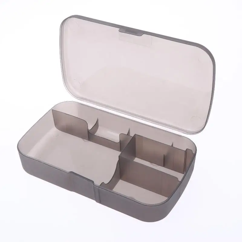 Scatola Portaoggetti per Glucometro, Contenitore in Plastica, Scatola per Organizzazione Prodotti, Kit per Uso Domestico, Kit di Pronto Soccorso Portatile - immagine 3