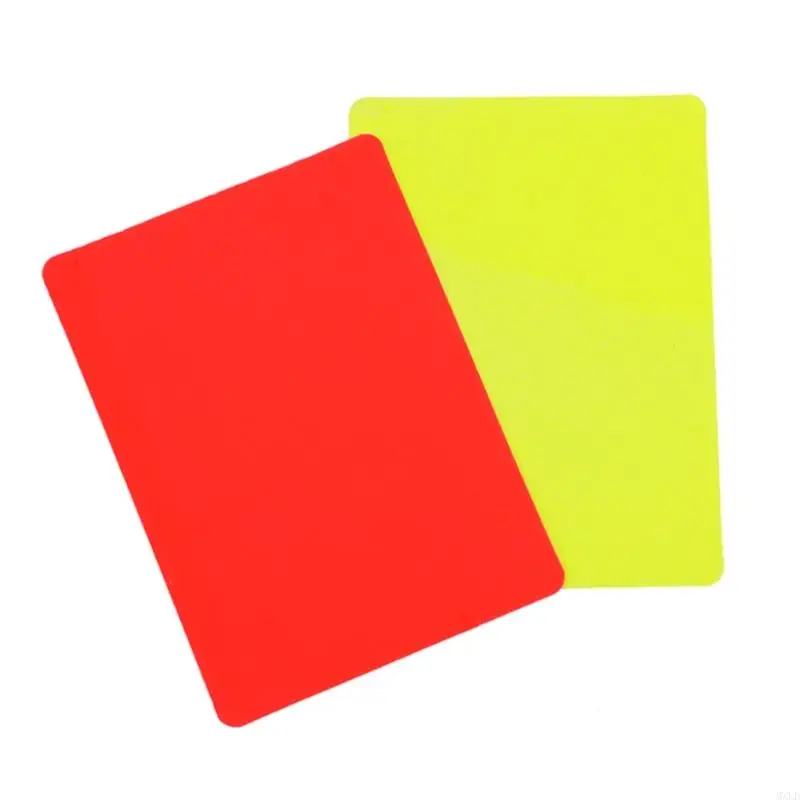 MXLD Redness and Yellow Card for Volleyball Soccer Referee Equipment Referee Card Set